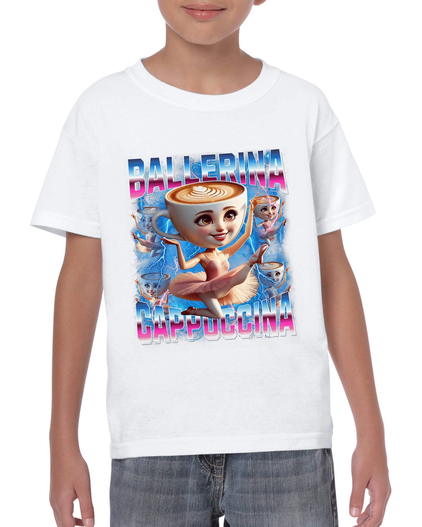 Maglietta dei Brain Rot - Ballerina Cappuccina