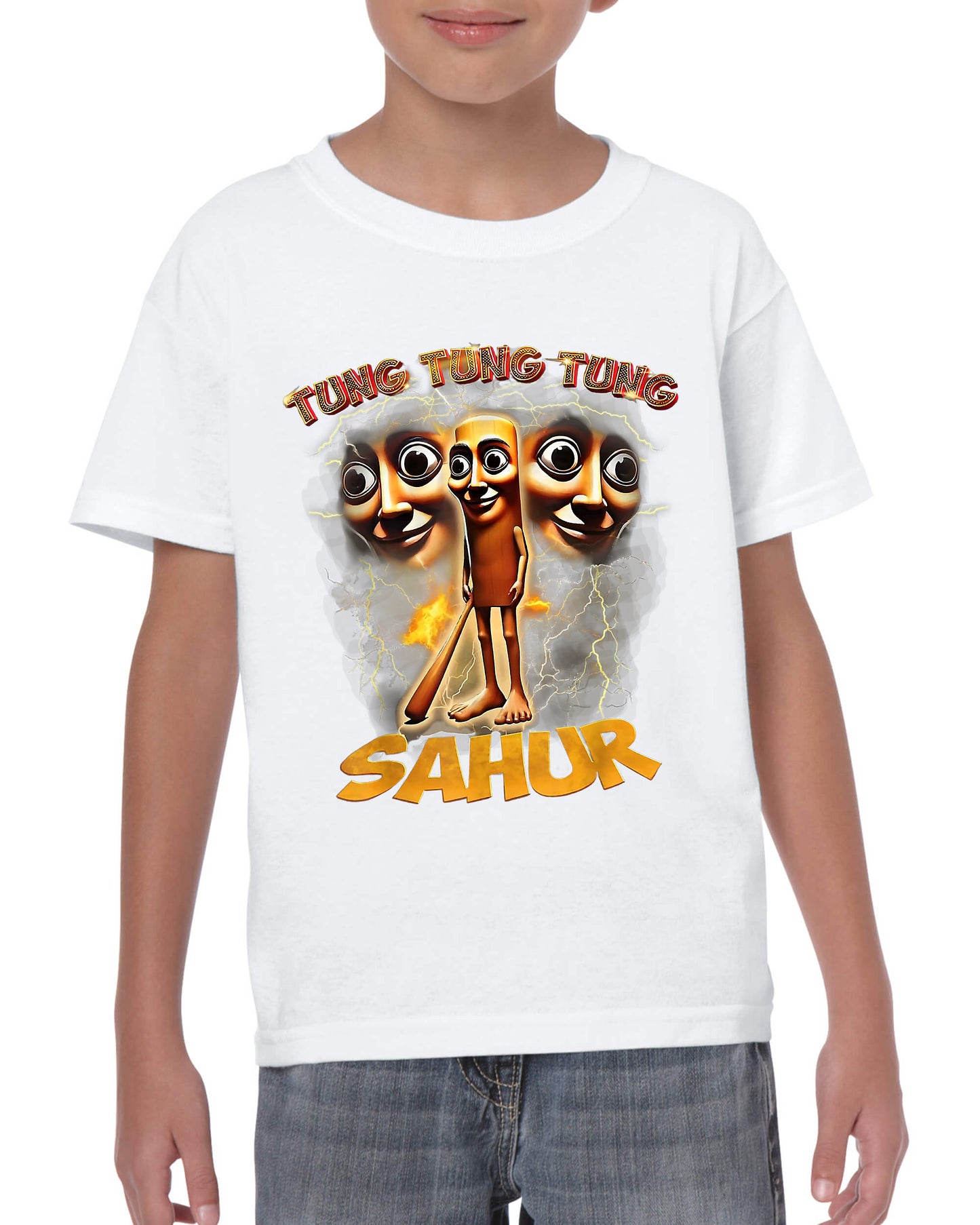 Maglietta dei Brain Rot - Tung Tung Sahur