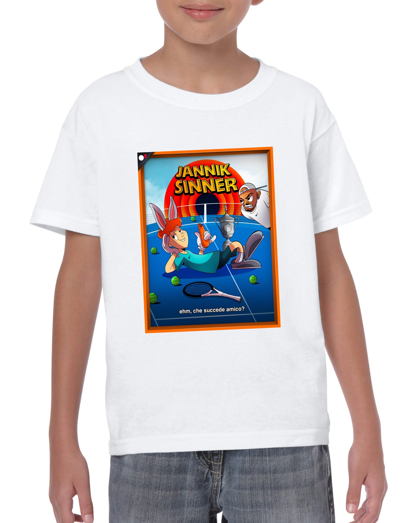 Maglietta celebrativa di Jannik - Vincitore Us Open v2