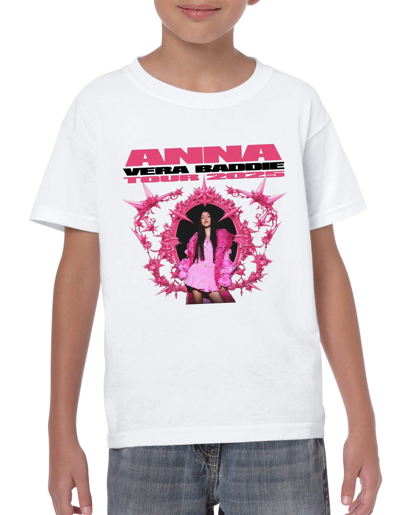 Maglietta di Anna Pepe "Vera Baddie" Tour 2025