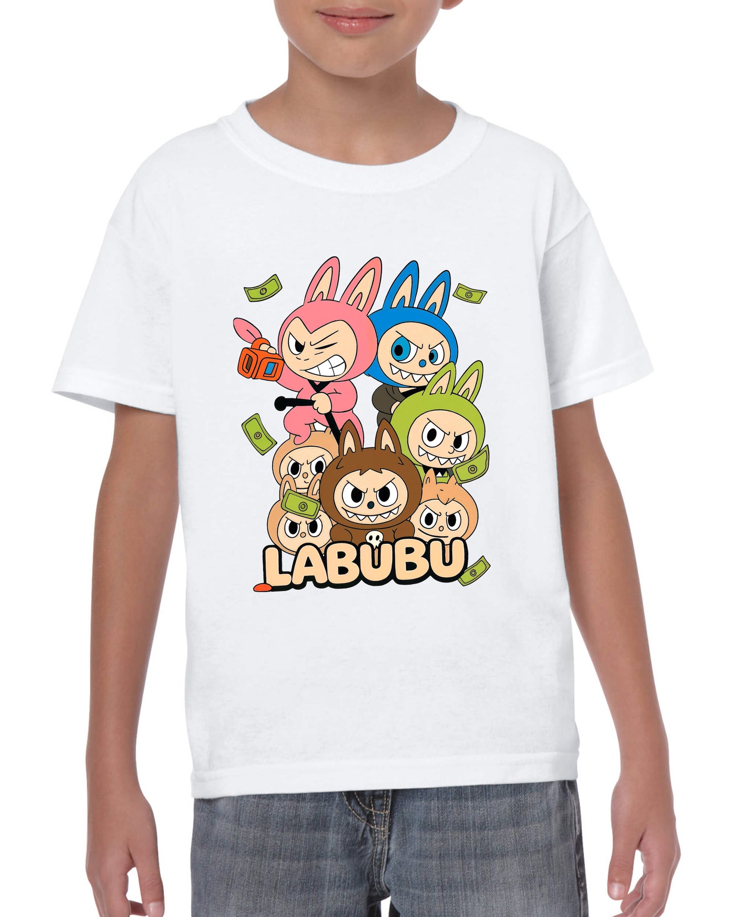 Maglietta pupazzi bambini Labu v.2