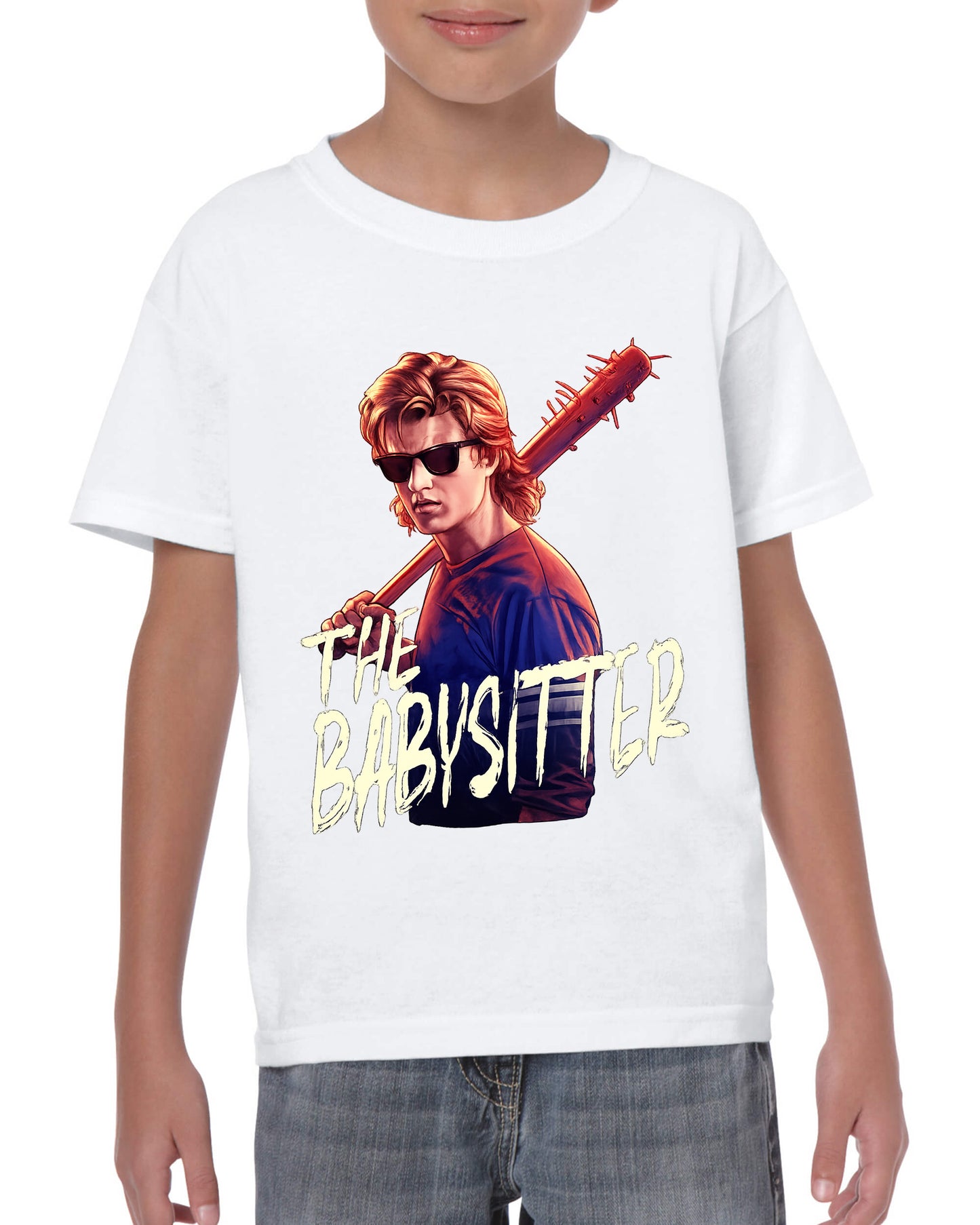 Maglietta di Steve Harrington The Baby Sitter Stranger Things