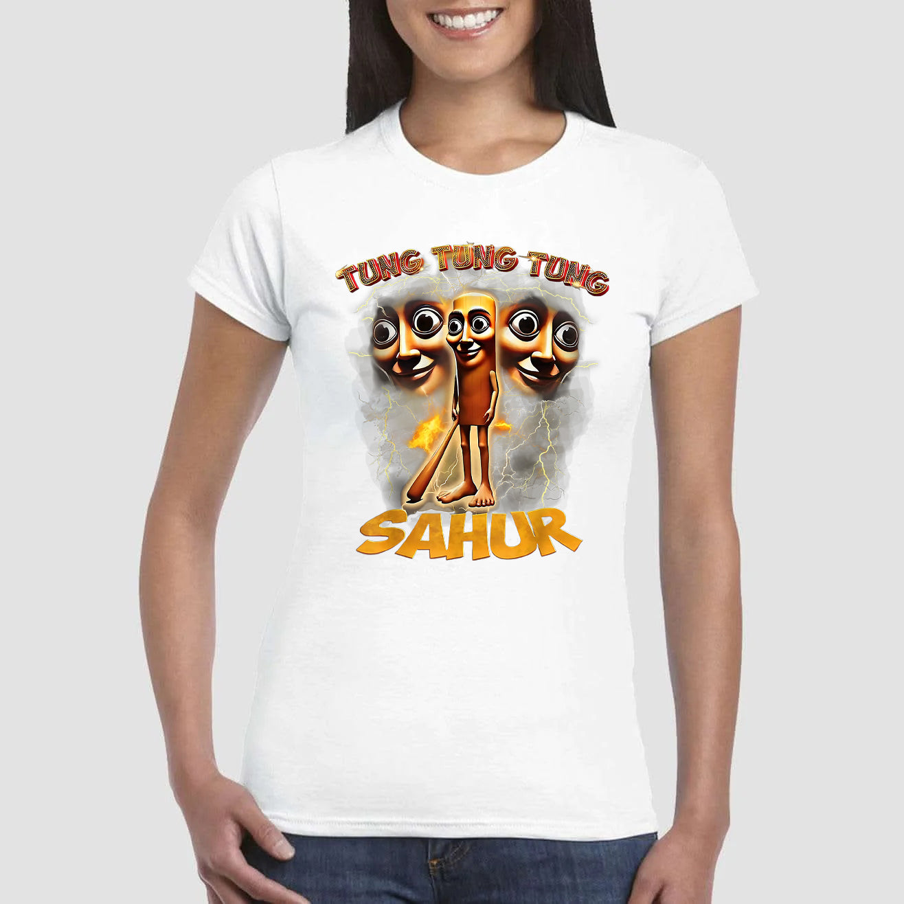 Maglietta dei Brain Rot - Tung Tung Sahur