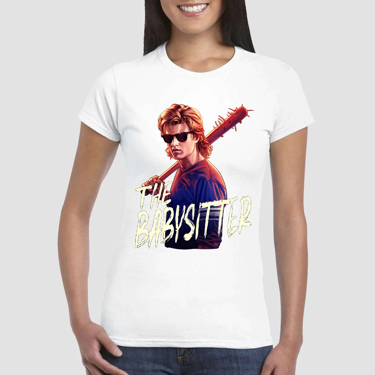 Maglietta di Steve Harrington The Baby Sitter Stranger Things