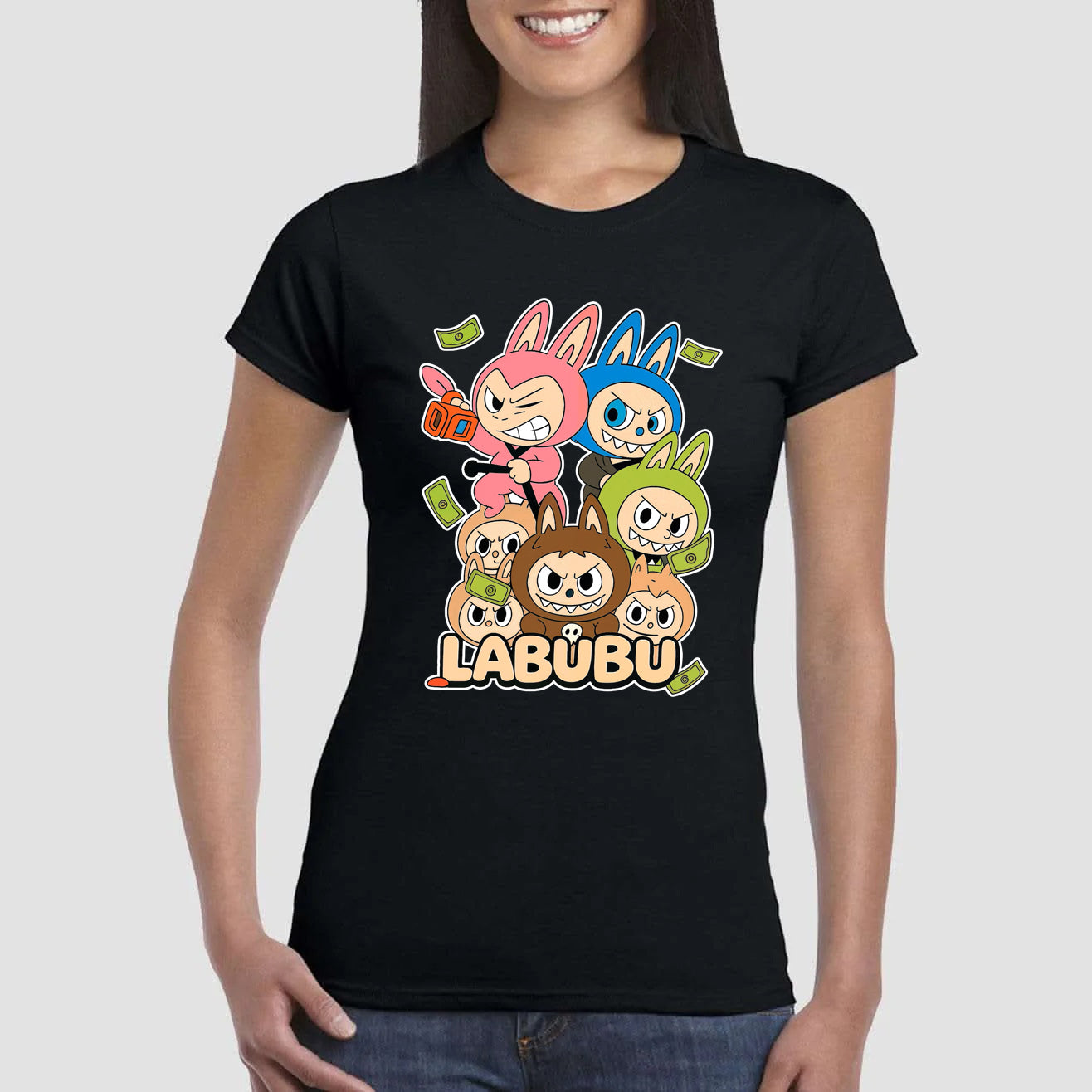 Maglietta pupazzi bambini Labu v.2