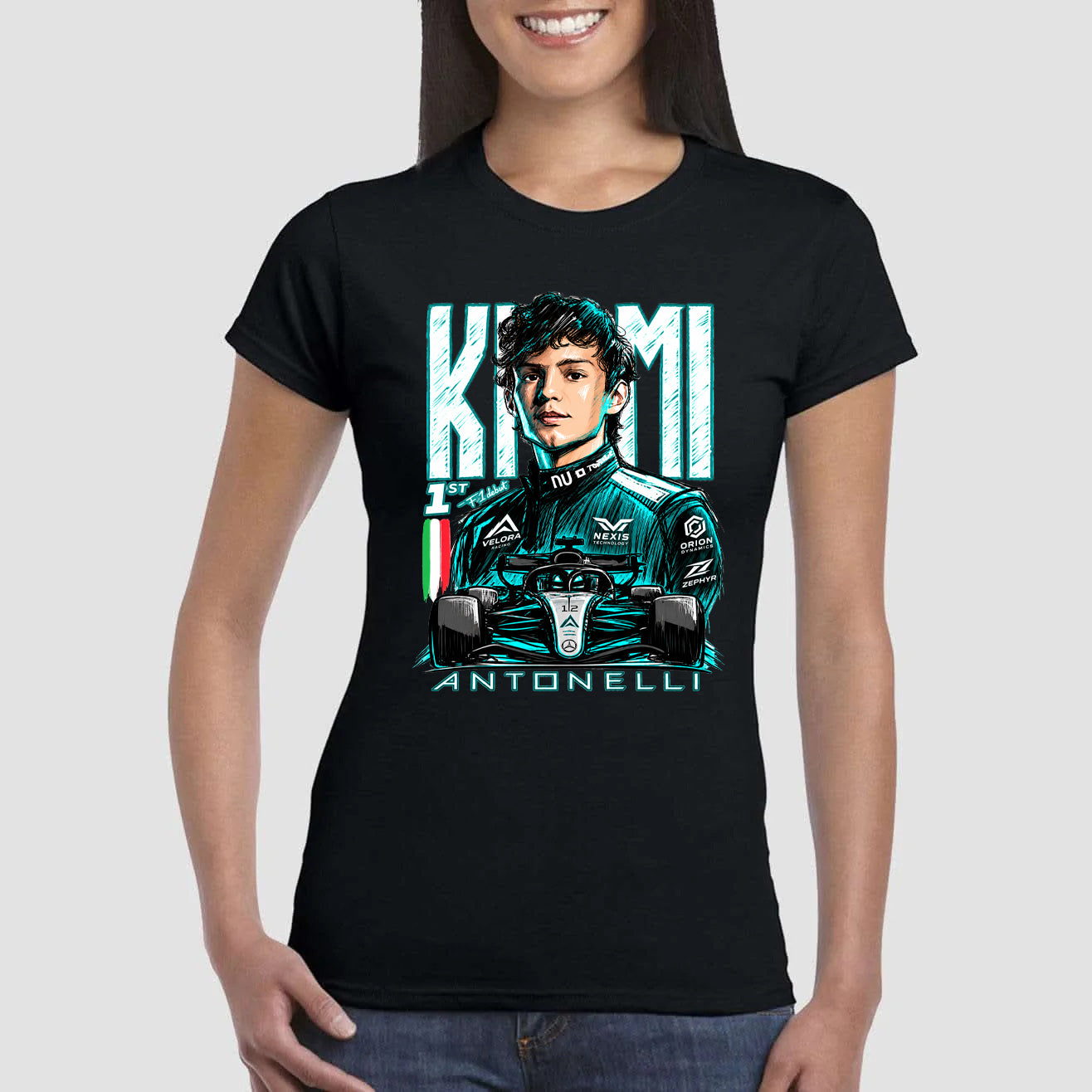 Maglietta di Kimi Antonelli AKA 12 v.2