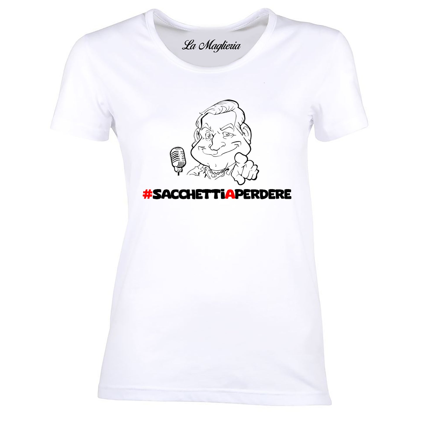 Maglietta di Enzo Spatalino "Sacchetti a Perdere"