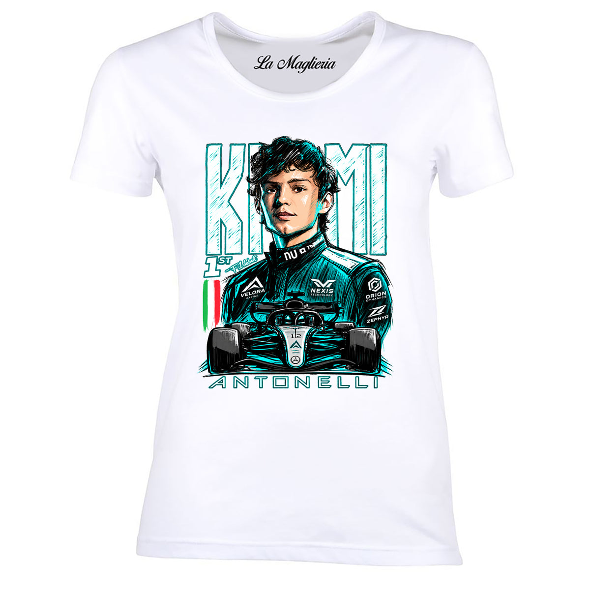 Maglietta di Kimi Antonelli AKA 12 v.2