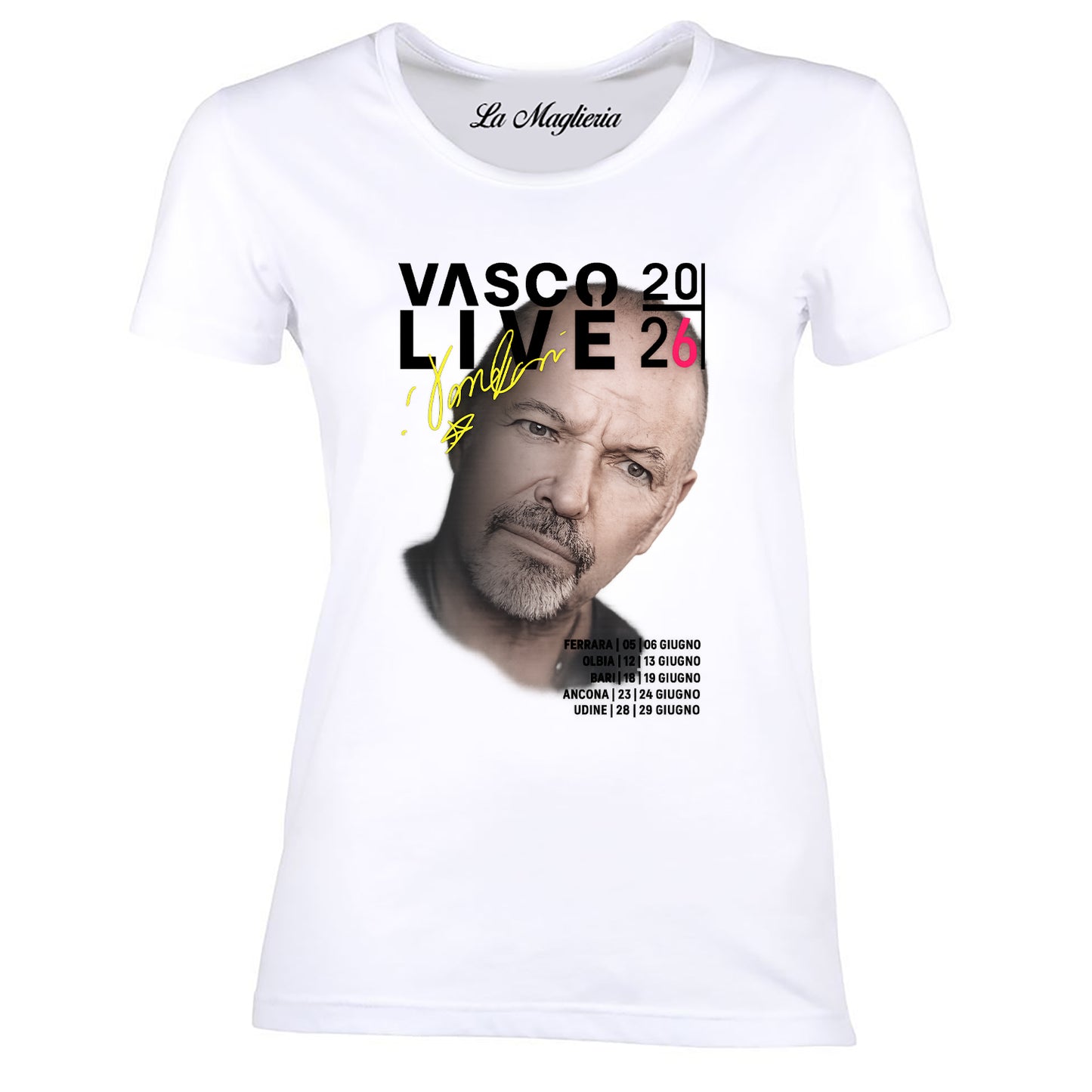 Maglietta VASCO LIVE Tour 2026