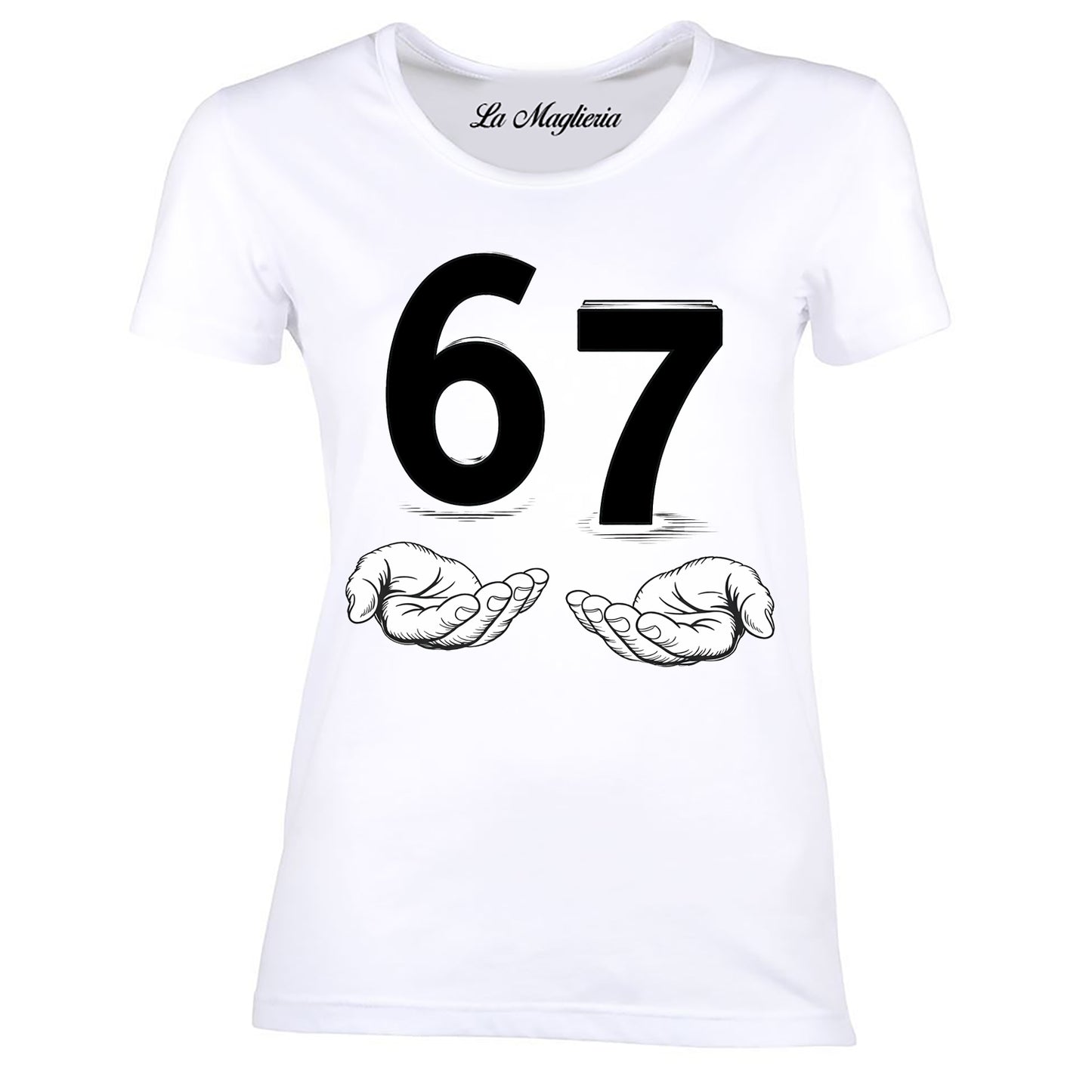 Maglietta 6-7 Meme Six Seven bambini