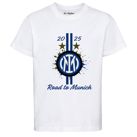 Maglietta finale Champions League Inter - Psg Road to Monaco