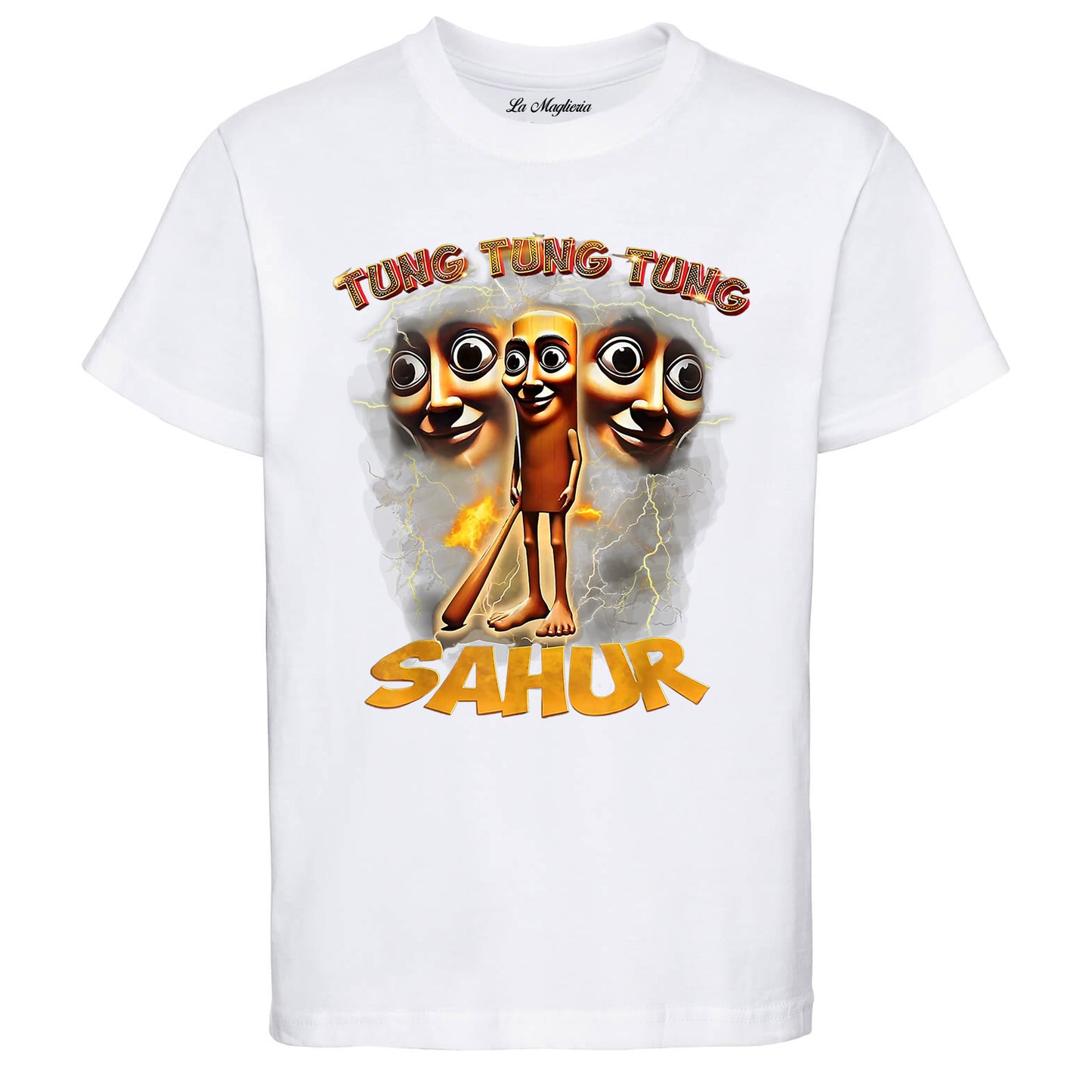 Maglietta dei Brain Rot - Tung Tung Sahur