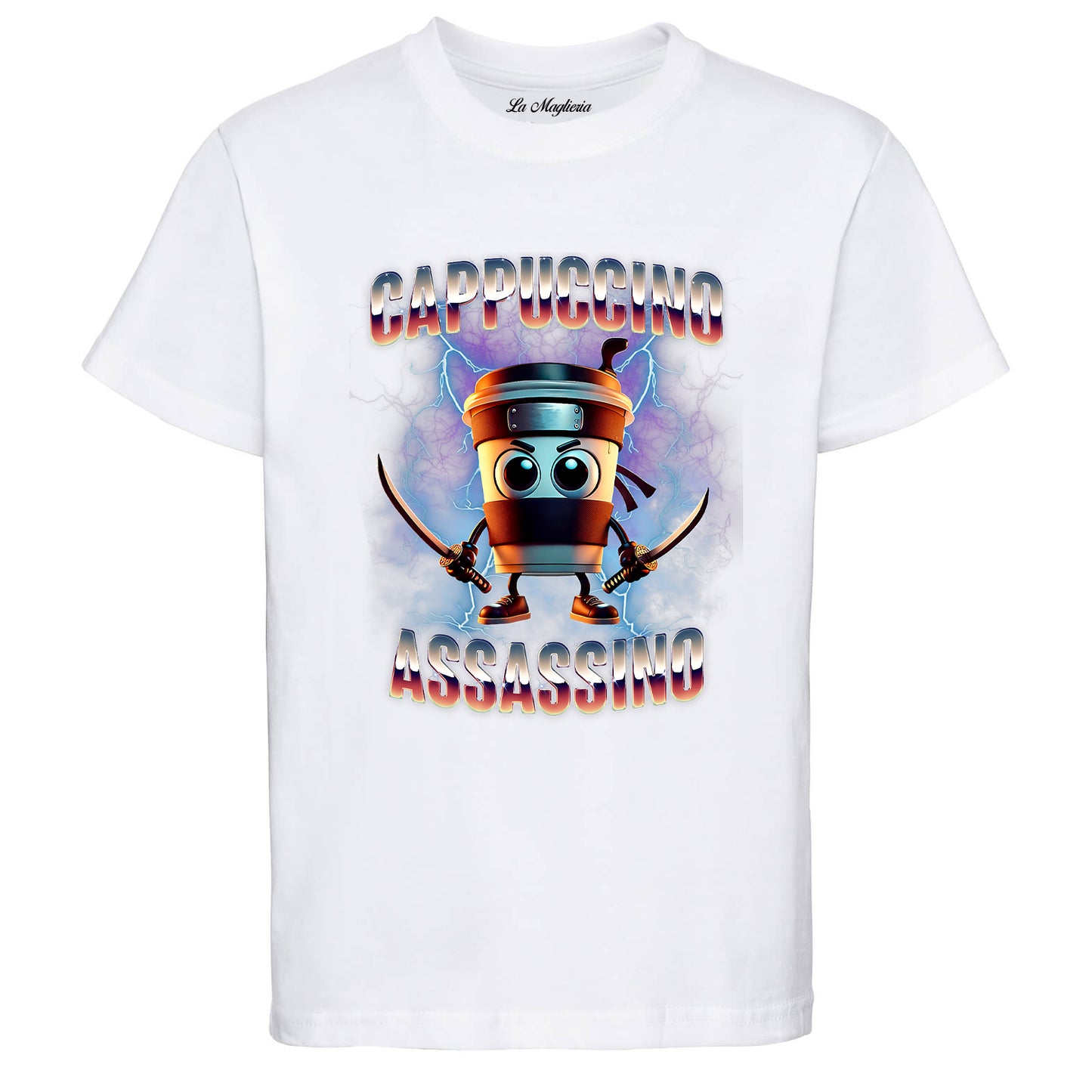 Maglietta dei Brain Rot - Cappuccino Assassino