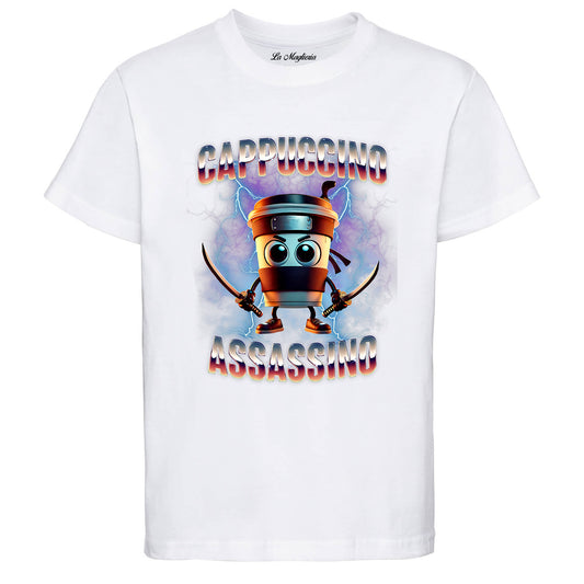 Maglietta dei Brain Rot - Cappuccino Assassino