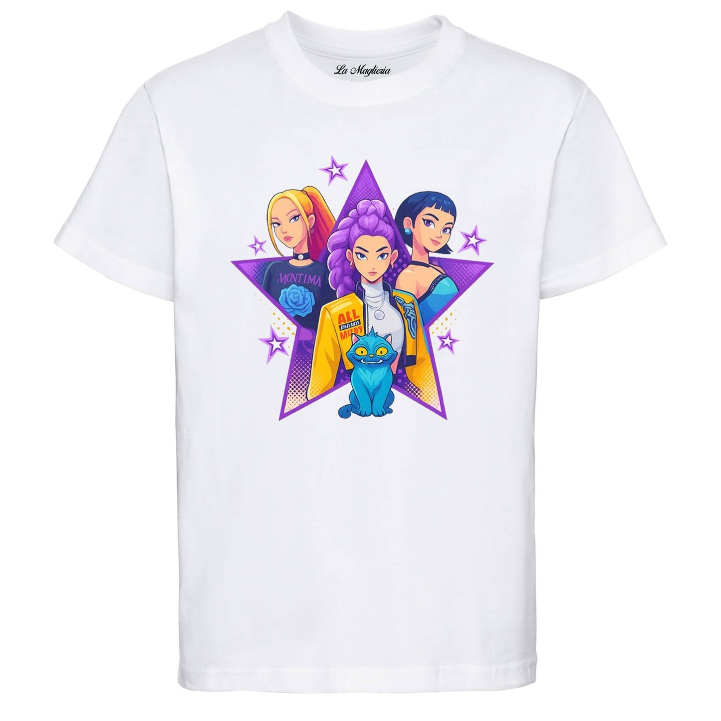 Maglietta di Mira, Zoey e Rumi v5