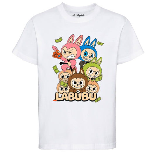 Maglietta pupazzi bambini Labu v.2
