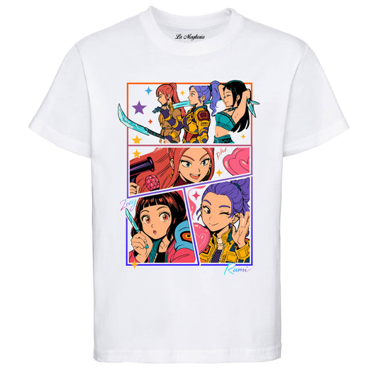 Maglietta di Mira, Zoey e Rumi v3