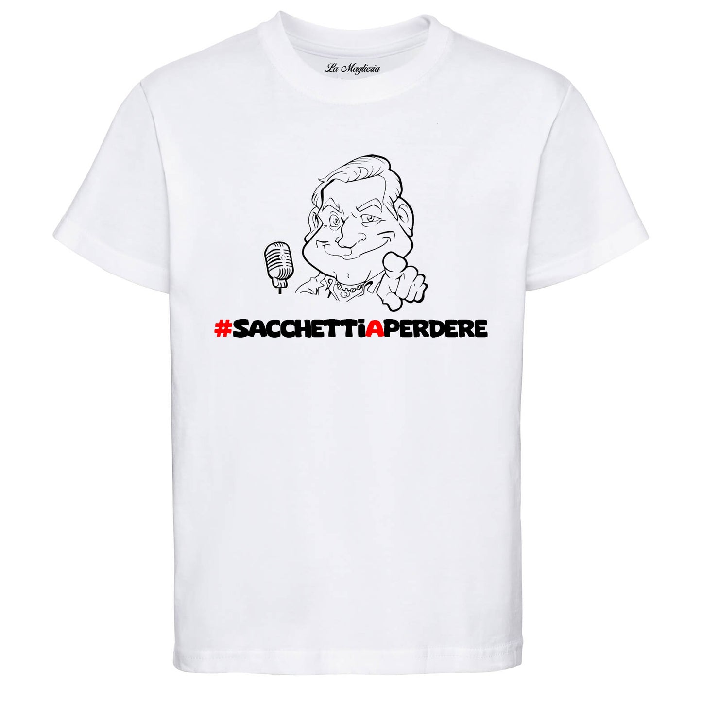 Maglietta di Enzo Spatalino "Sacchetti a Perdere"