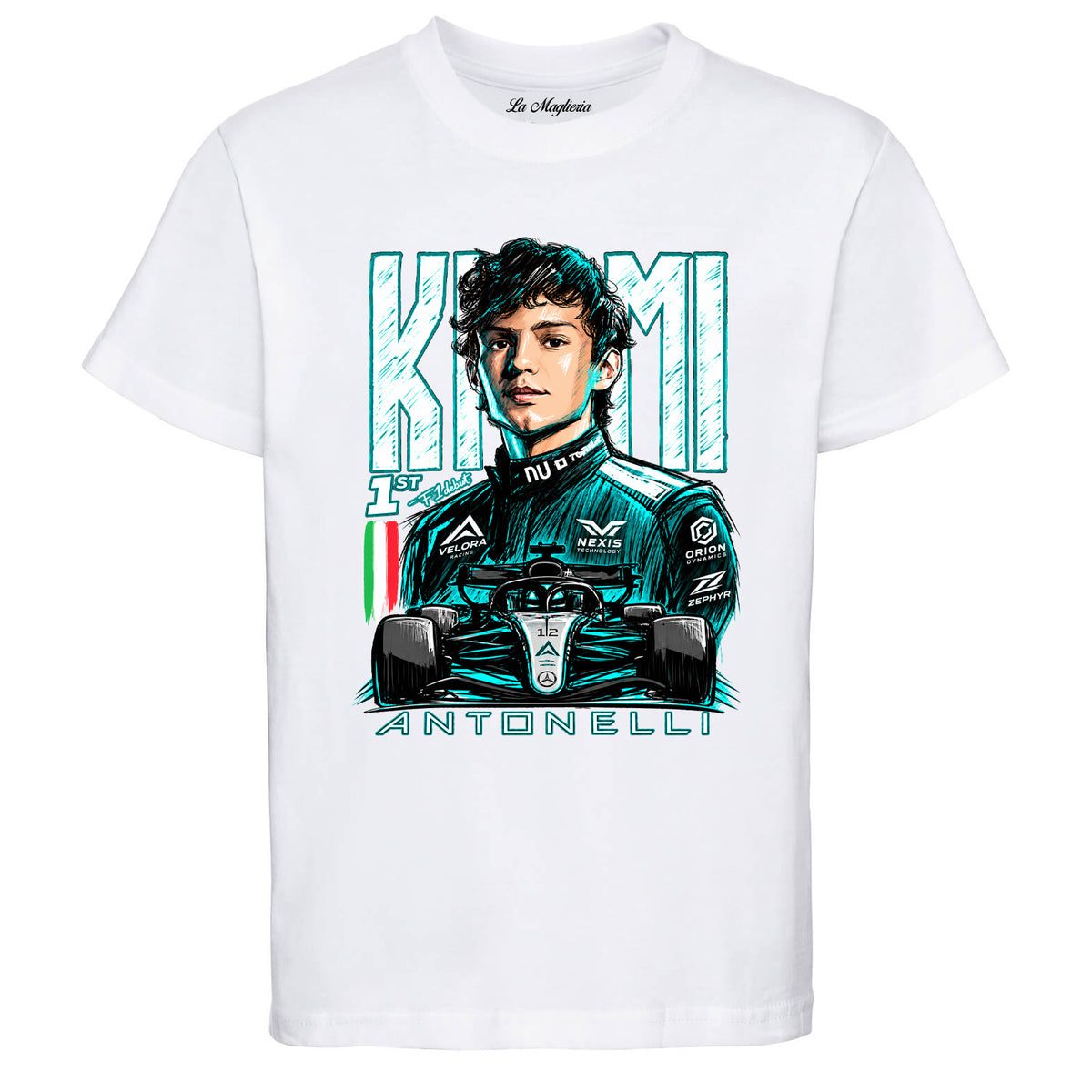 Maglietta di Kimi Antonelli AKA 12 v.2