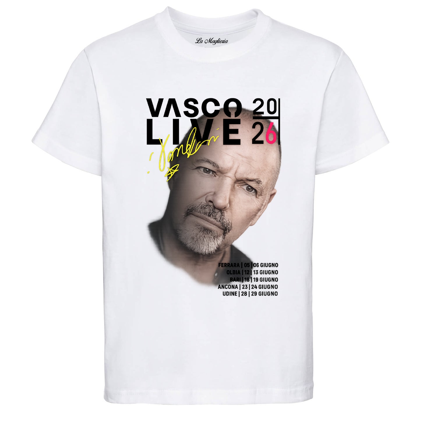 Maglietta VASCO LIVE Tour 2026