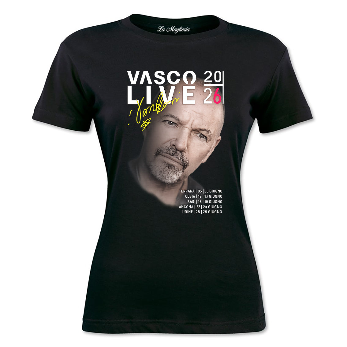 Maglietta VASCO LIVE Tour 2026