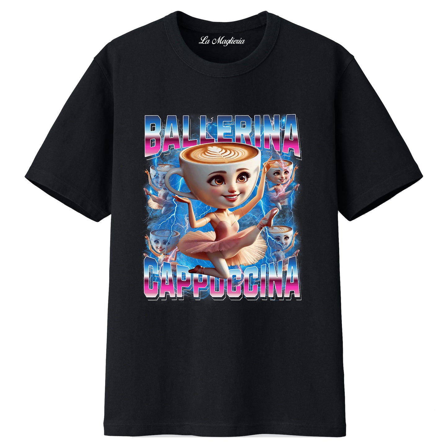 Maglietta dei Brain Rot - Ballerina Cappuccina