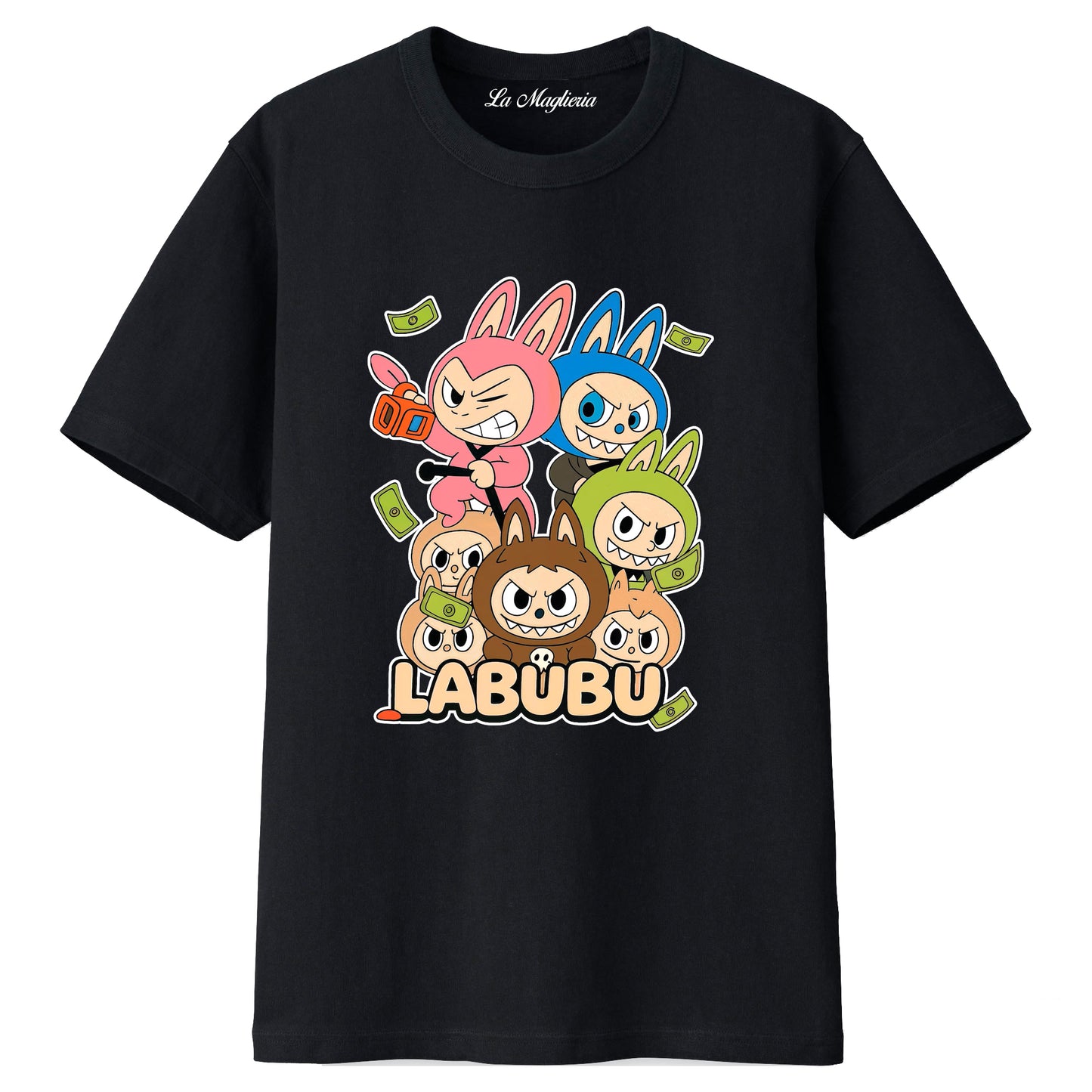 Maglietta pupazzi bambini Labu v.2