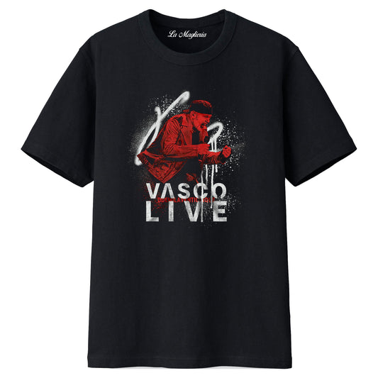 Maglietta VASCO LIVE 2025 - Tour Vasco Rossi