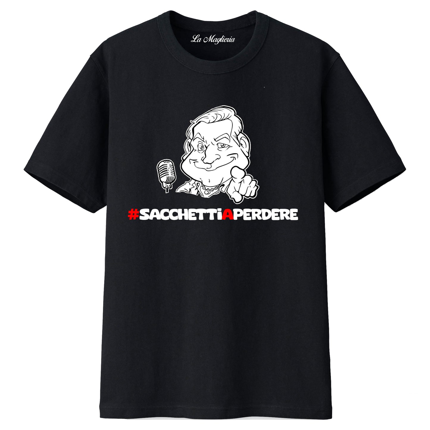 Maglietta di Enzo Spatalino "Sacchetti a Perdere"