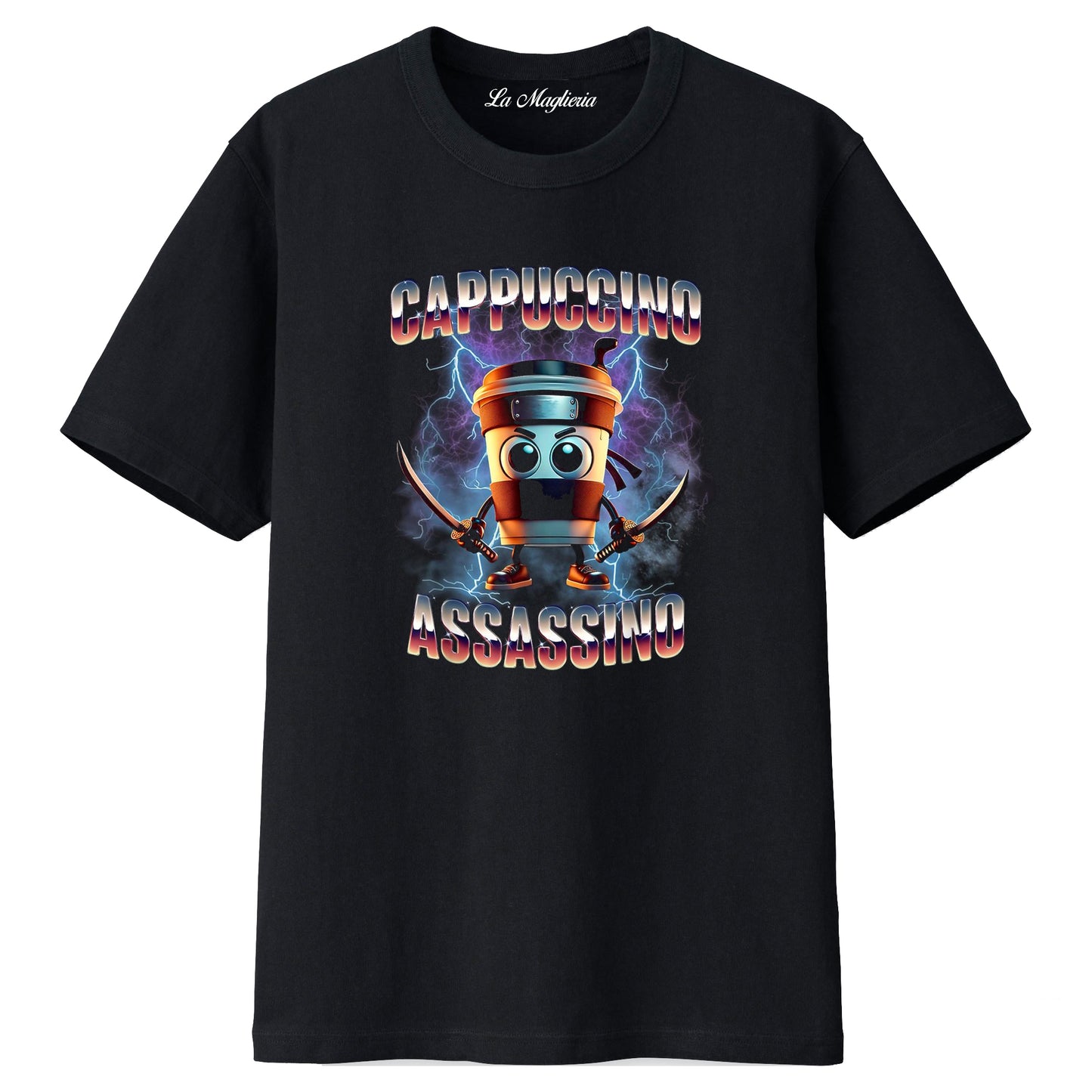 Maglietta dei Brain Rot - Cappuccino Assassino