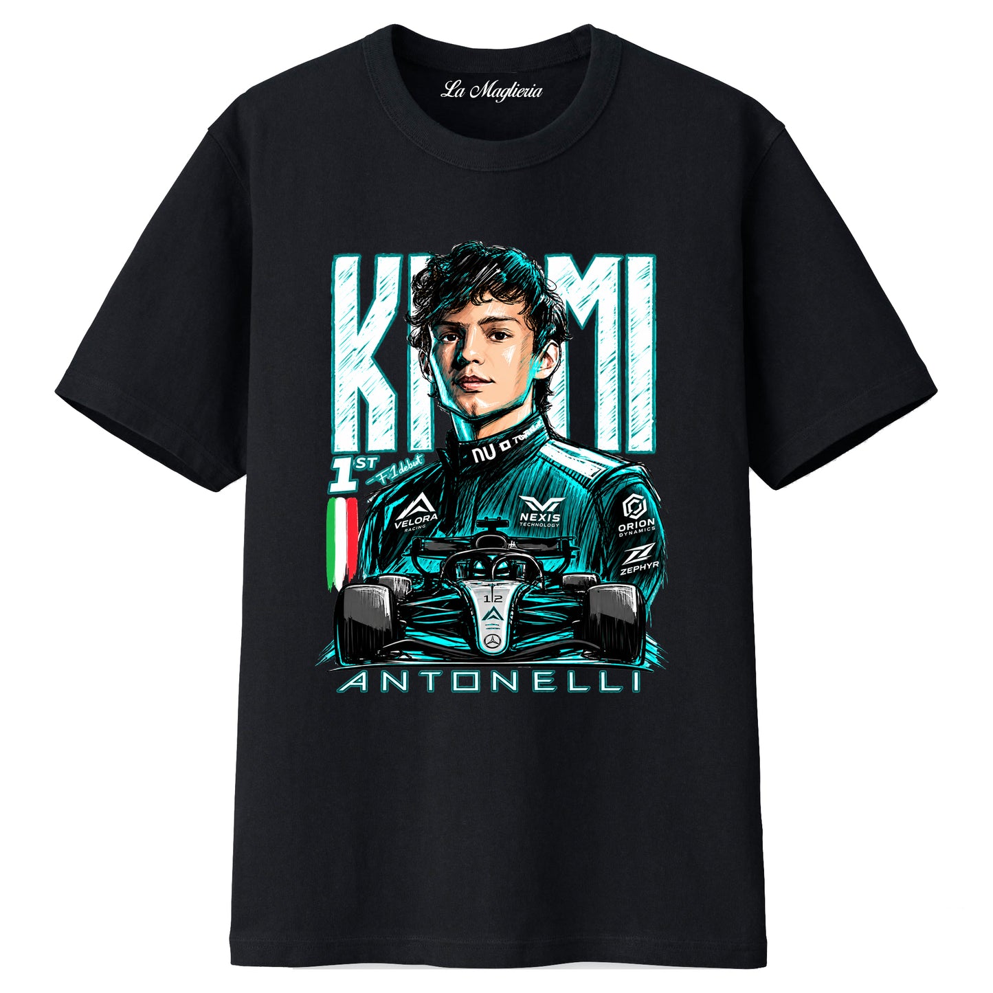Maglietta di Kimi Antonelli AKA 12 v.2