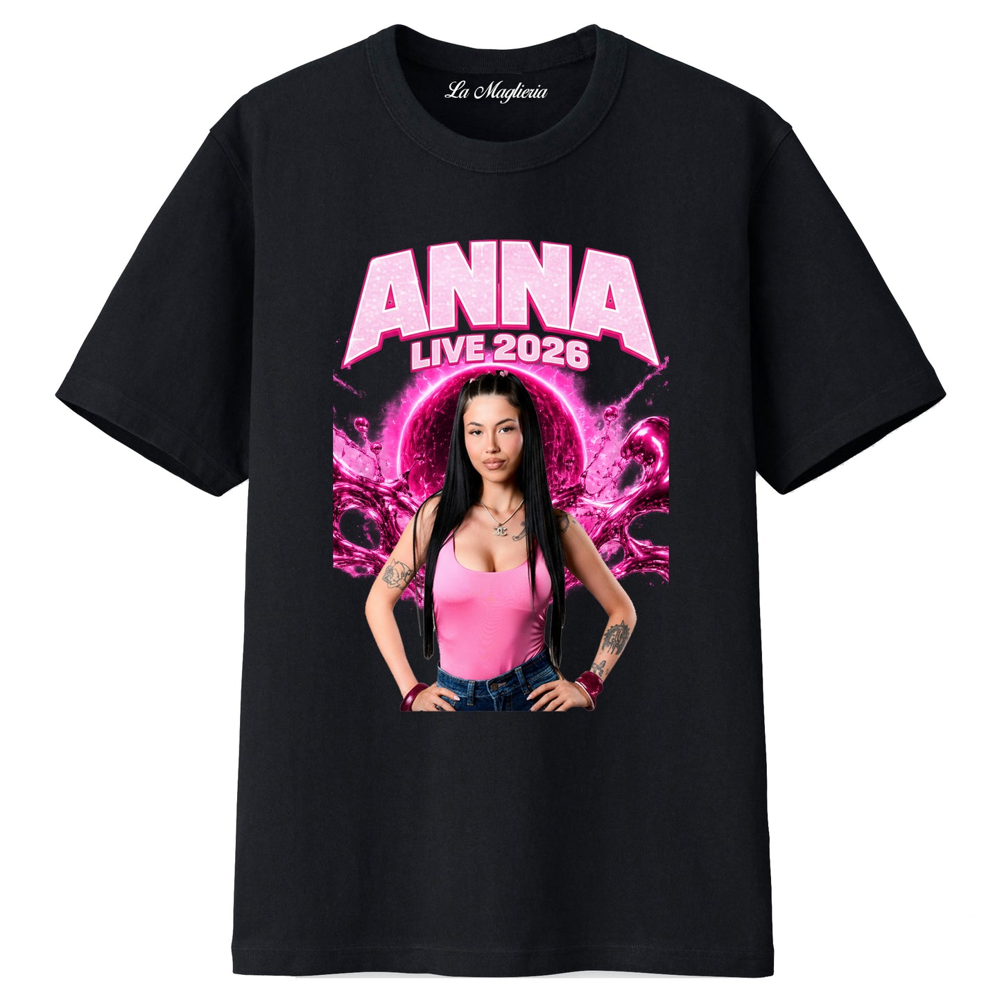 Maglietta di Anna Pepe "Vera Baddie" Tour 2026
