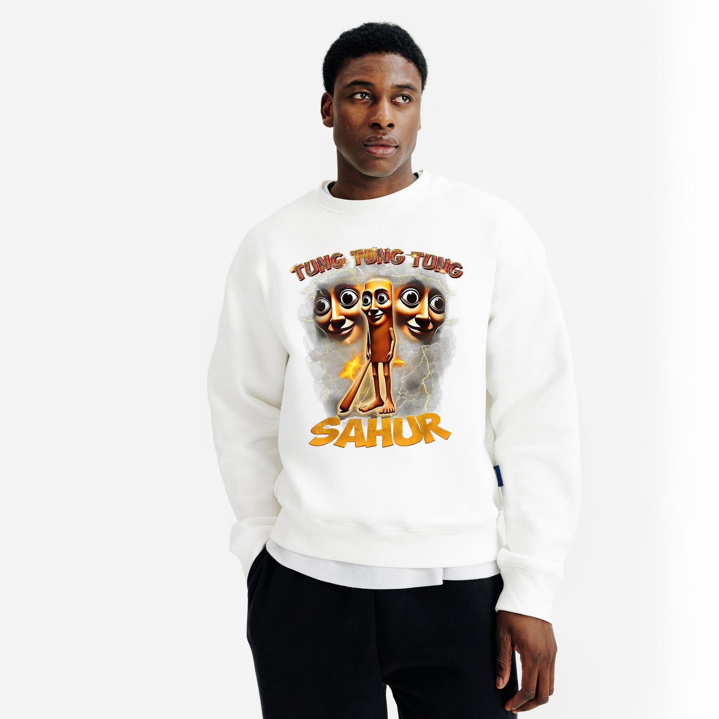 Felpa dei Brain Rot - Tung Tung Sahur