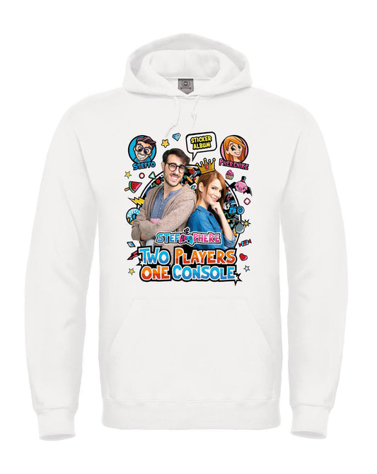 Felpa dei Two Players One Console v.3