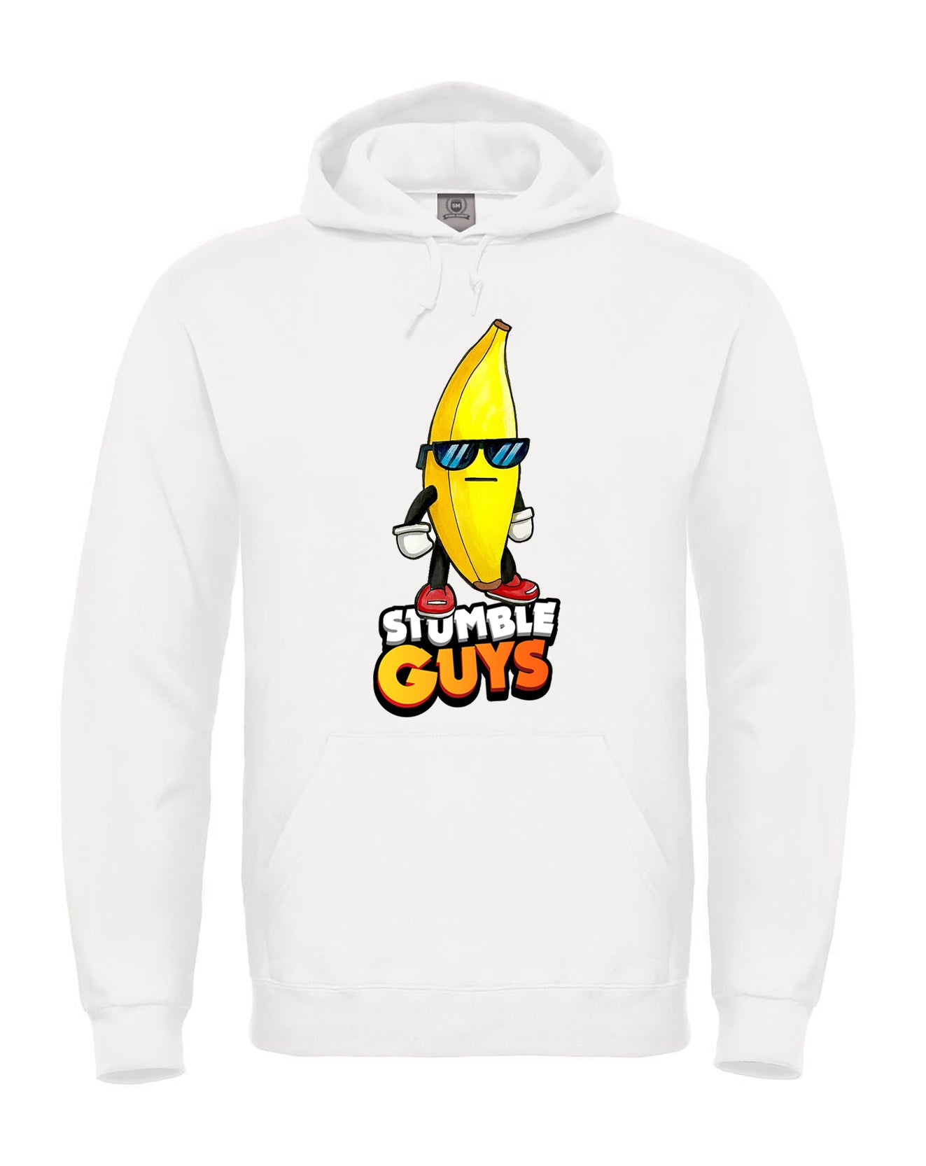 Felpa di Stumble Guys Banana Guy - Cappuccio o Girocollo