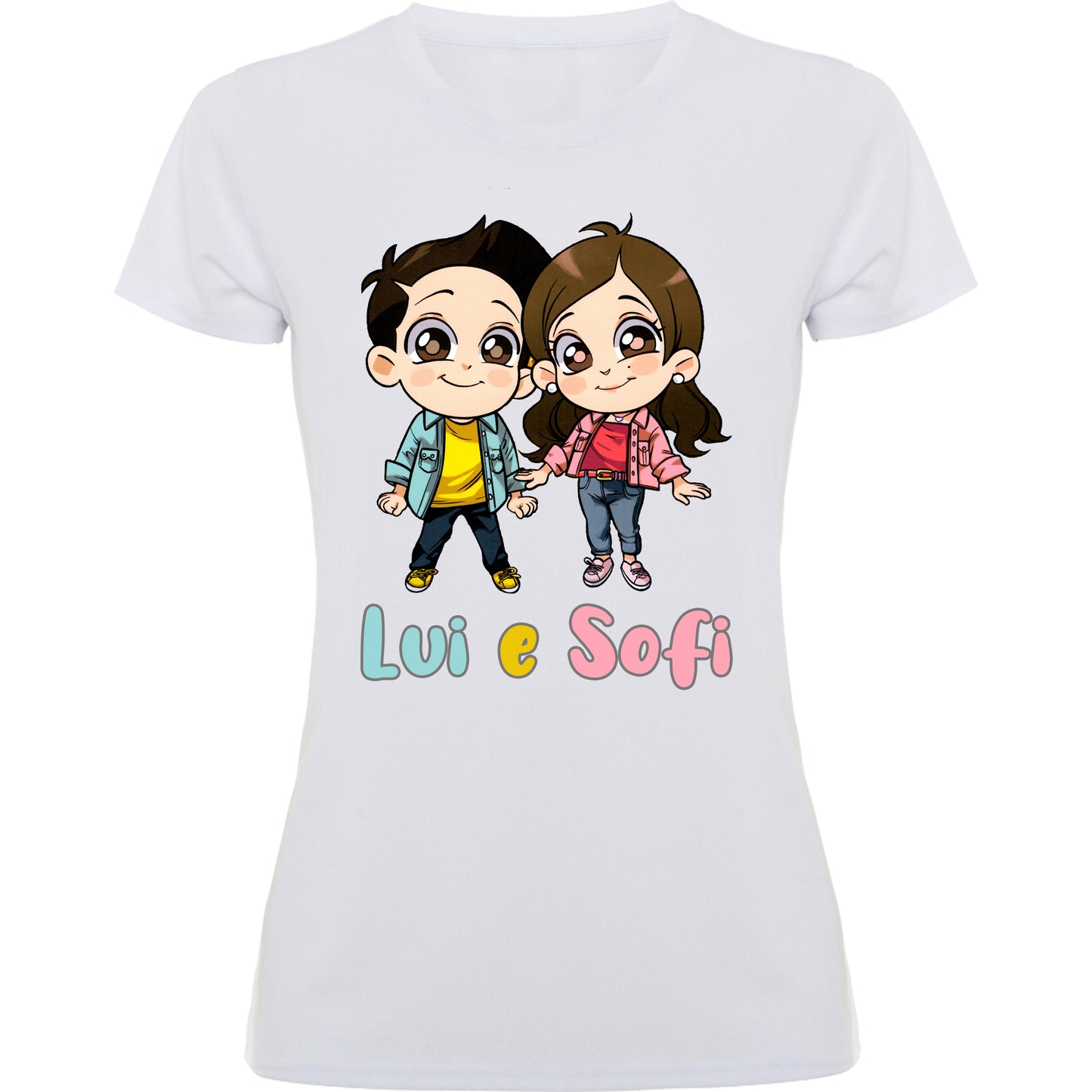 Maglietta Stampata Maglia Delle Trote Me Contro Te Motore